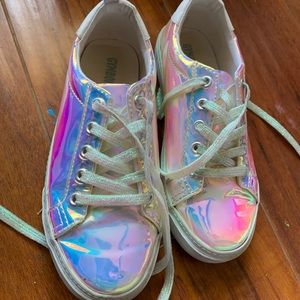 Gymboree Girls Rainbow Tennis Shoes